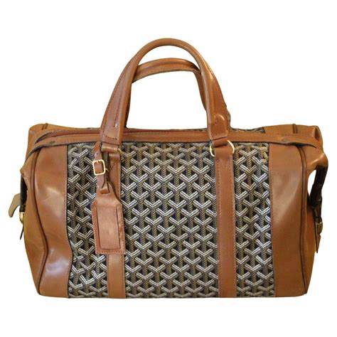 goyard travel 45 bag cost|Goyard men's travel bag.